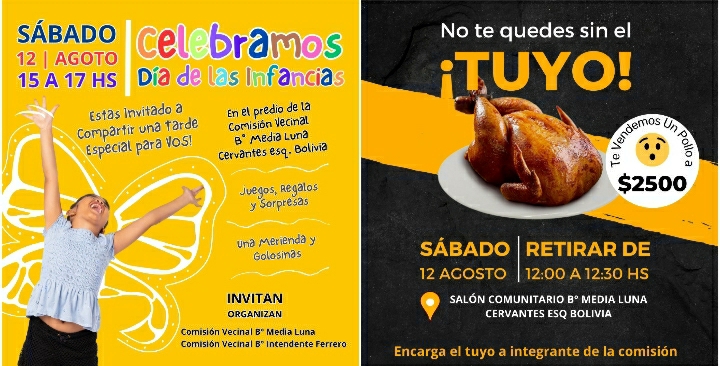 MEDIA LUNA CELEBRA EL D&Iacute;A DE LAS INFANCIAS JUNTO A INTENDENTE FERRERO