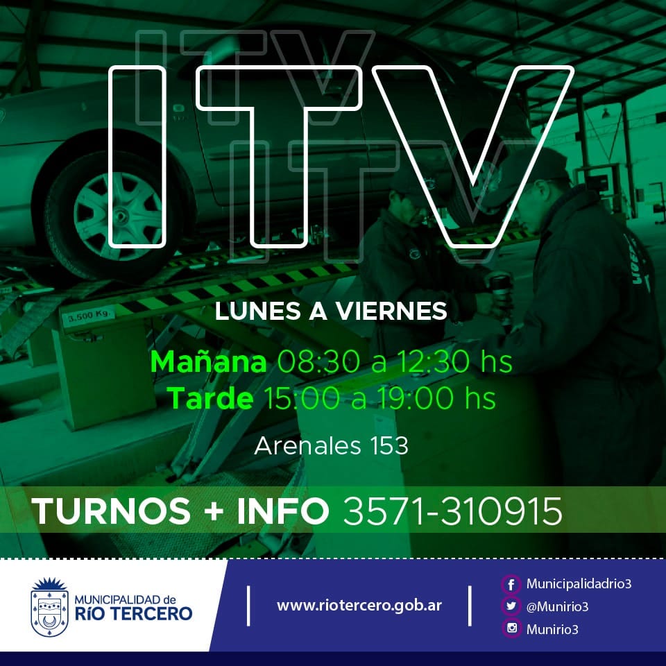 LA INSPECCI&Oacute;N T&Eacute;CNICA VEHICULAR CUENTA CON NUEVO N&Uacute;MERO DE CONTACTO