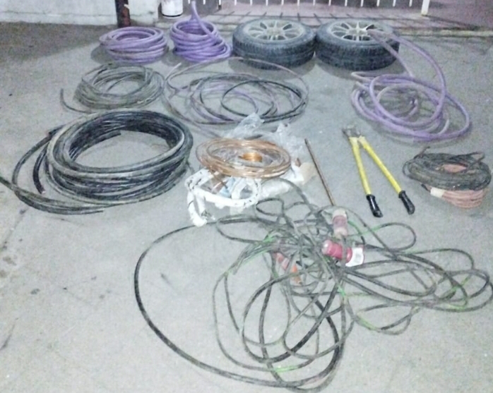 PARTE POLICIAL: DA&Ntilde;O Y HALLAZGO EN EL PARQUE INDUSTRIAL 