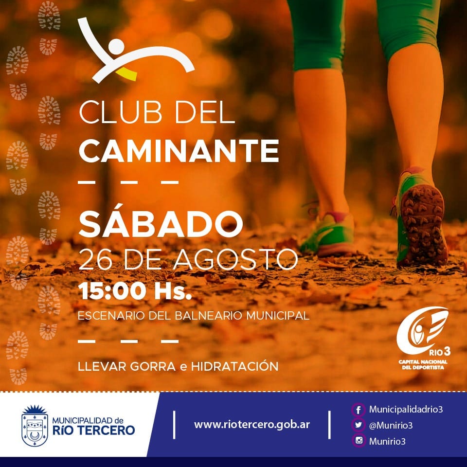 MA&Ntilde;ANA S&Aacute;BADO SE REALIZA UNA NUEVA ACTIVIDAD DEL CLUB DEL CAMINANTE