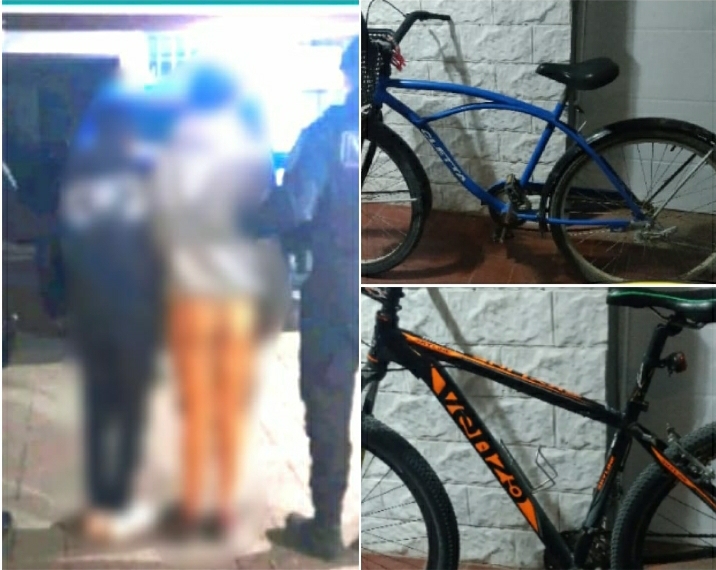 PARTE POLICIAL: DOS MENORES DE 13 Y 14 A&Ntilde;OS SUSTRAJERON UNA BICICLETA 