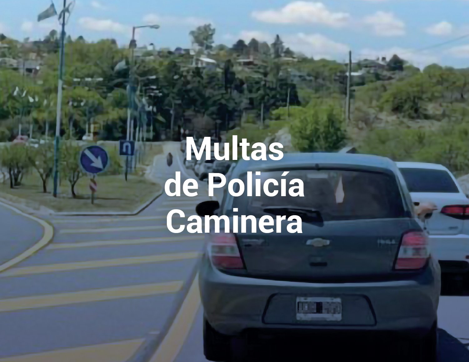 Aumentaron las multas de la Caminera en C&oacute;rdoba