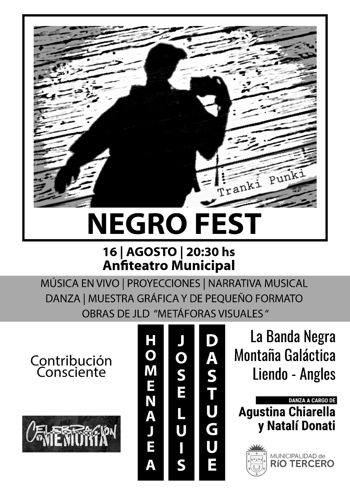 Negro Fest: un evento para celebrar a José Luis Dastugue y a la Amistad