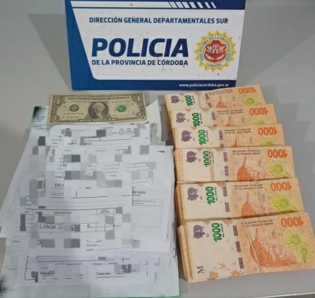 Parte policial: Allanamiento positivo por un hecho de hurto de dinero