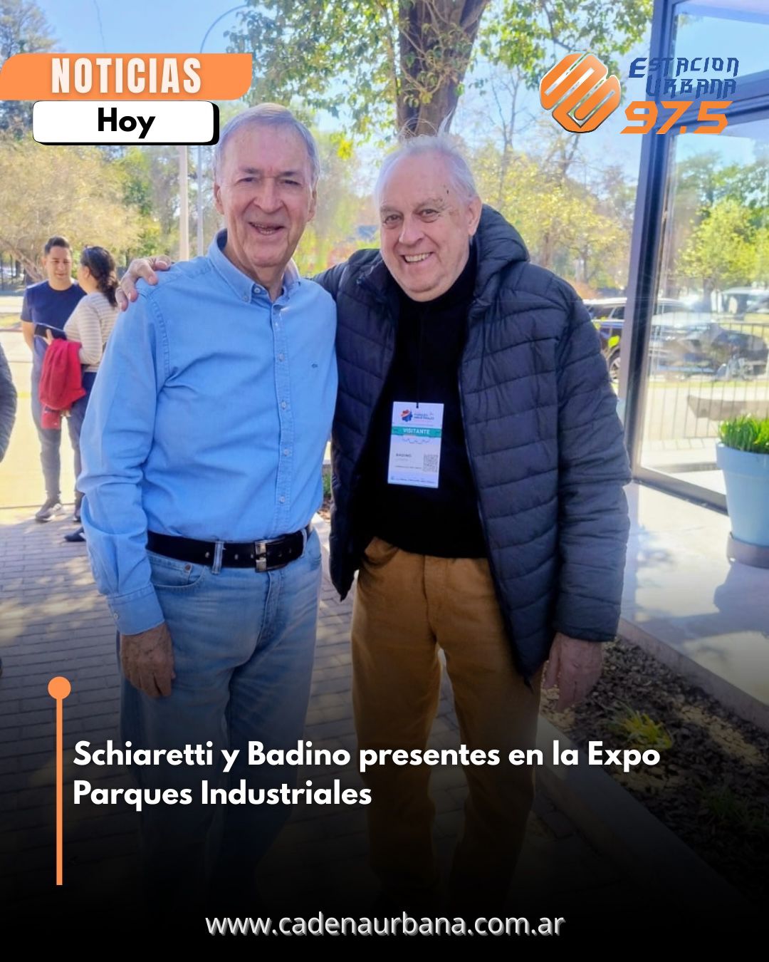 Schiaretti y Badino presentes en la Expo Parques Industriales