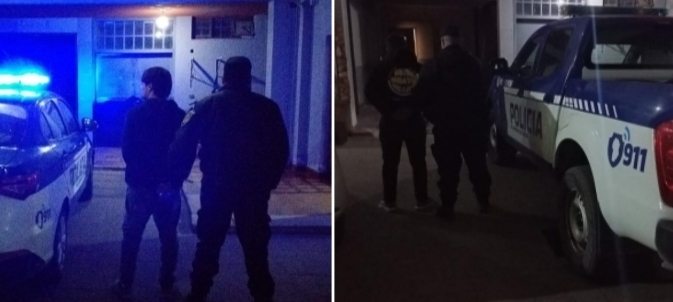  Parte policial: Detención por disturbios y violación de restricción de contacto