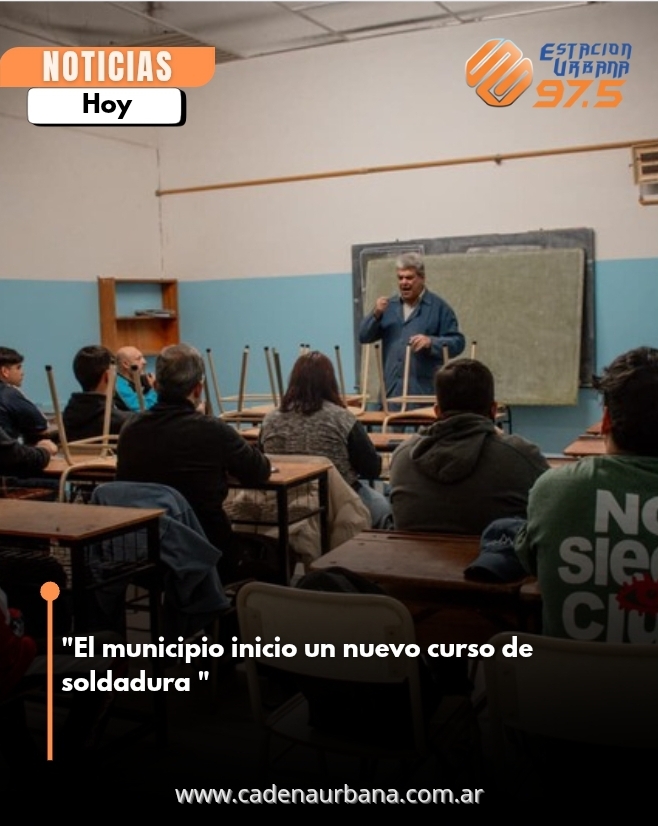 El municipio inició un nuevo curso de soldadura 