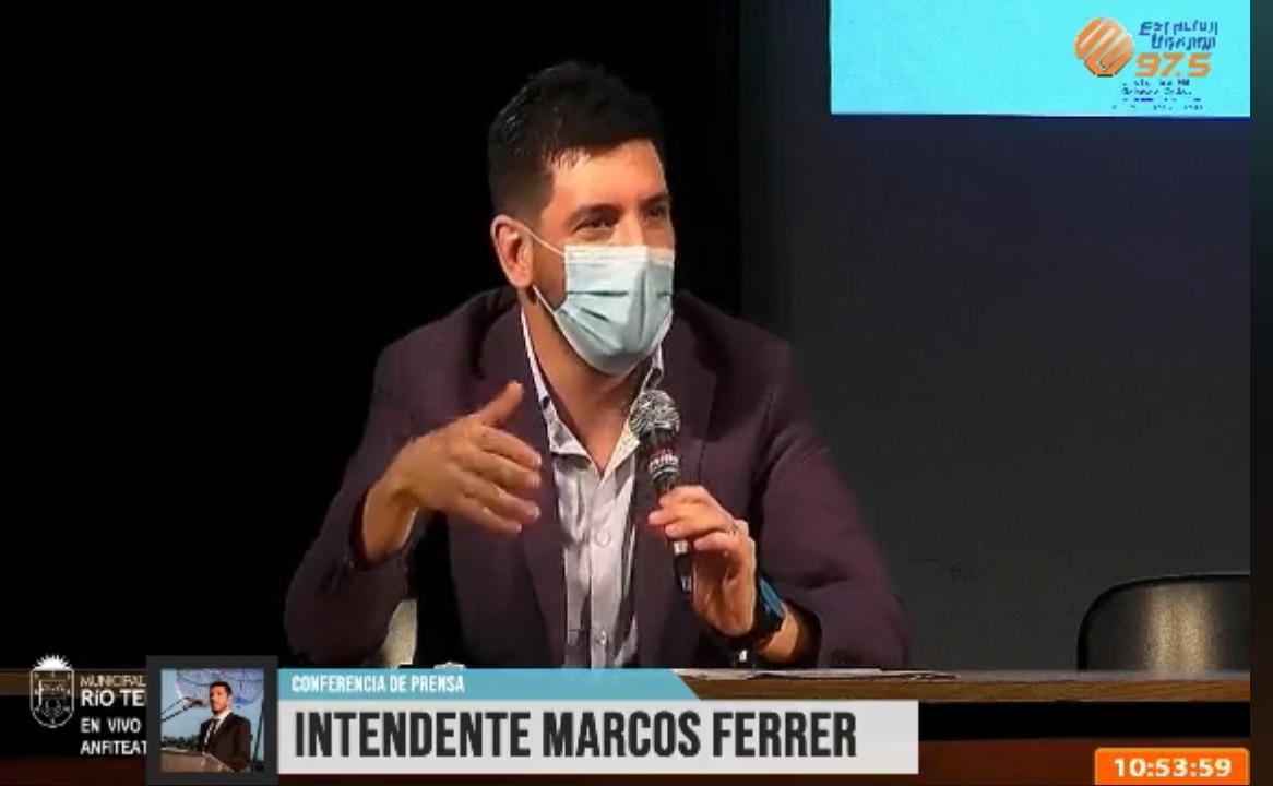  Intendente Marcos Ferrer: &ldquo;La pr&oacute;xima medida que voy a tomar va a ser para volver de fase, volver de fase a partir de ahora depende de ustedes&rdquo;