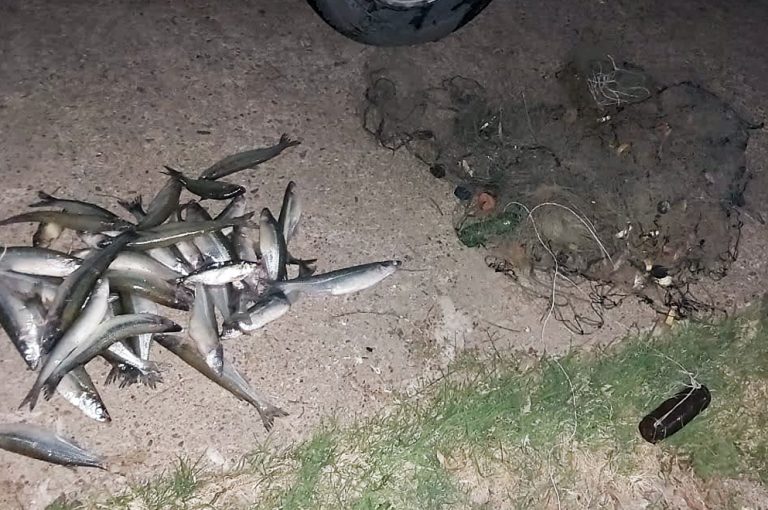 Secuestran una red de pesca ilegal en el embalse R&iacute;o Tercero