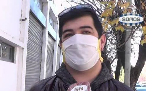 Sergio Villal&oacute;n (Presidente de la Comisi&oacute;n de Barrio Montegrande): "anoche nos ped&iacute;an que recemos por la salud de Thiago&rdquo;