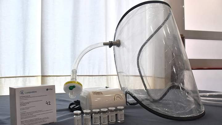 La localidad de La Cruz cuenta con el tratamiento de Ibuprofeno Inhalado para pacientes Covid-19