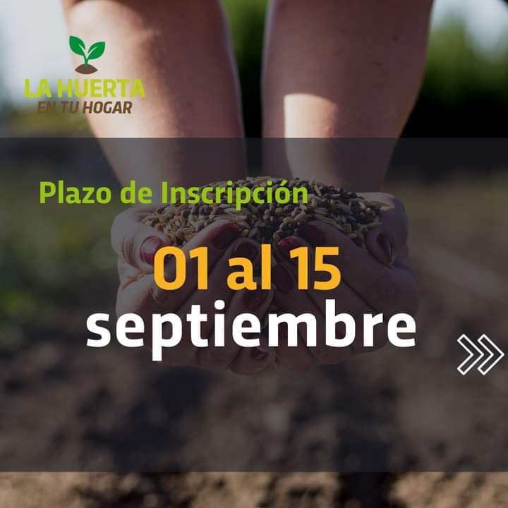 Huerta en Tu Hogar: Se habilit&oacute; la inscripci&oacute;n para semillas primavera-verano