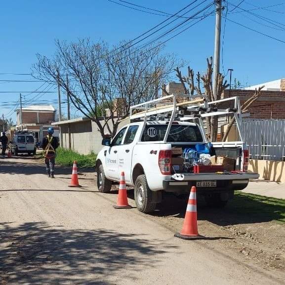 LA COOPERATIVA COMENZ&Oacute; CON LA OBRA DE FIBRA &Oacute;PTICA EN BARRIO PARQUE MONTEGRANDE  LA 