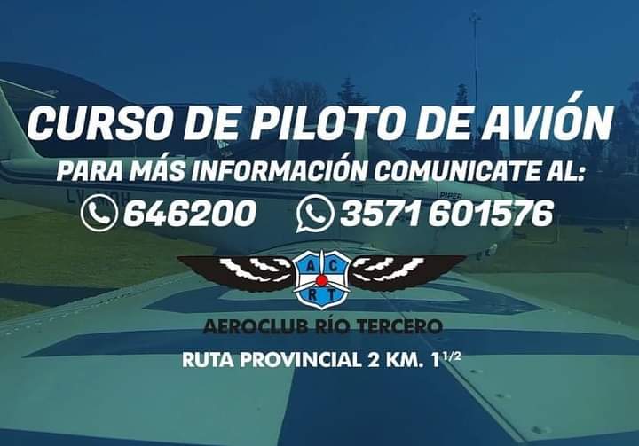 EL AEROCLUB CONTIN&Uacute;A CON LOS CURSOS DE PILOTO