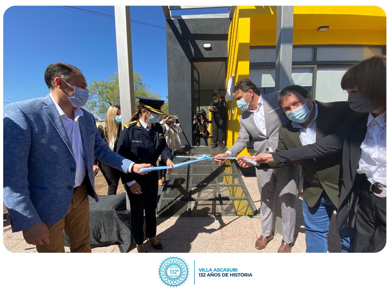 La Municipalidad de Villa Ascasubi inaugur&oacute; nuevo edificio del Centro de Monitoreo y Videovigilancia Defensa Civil