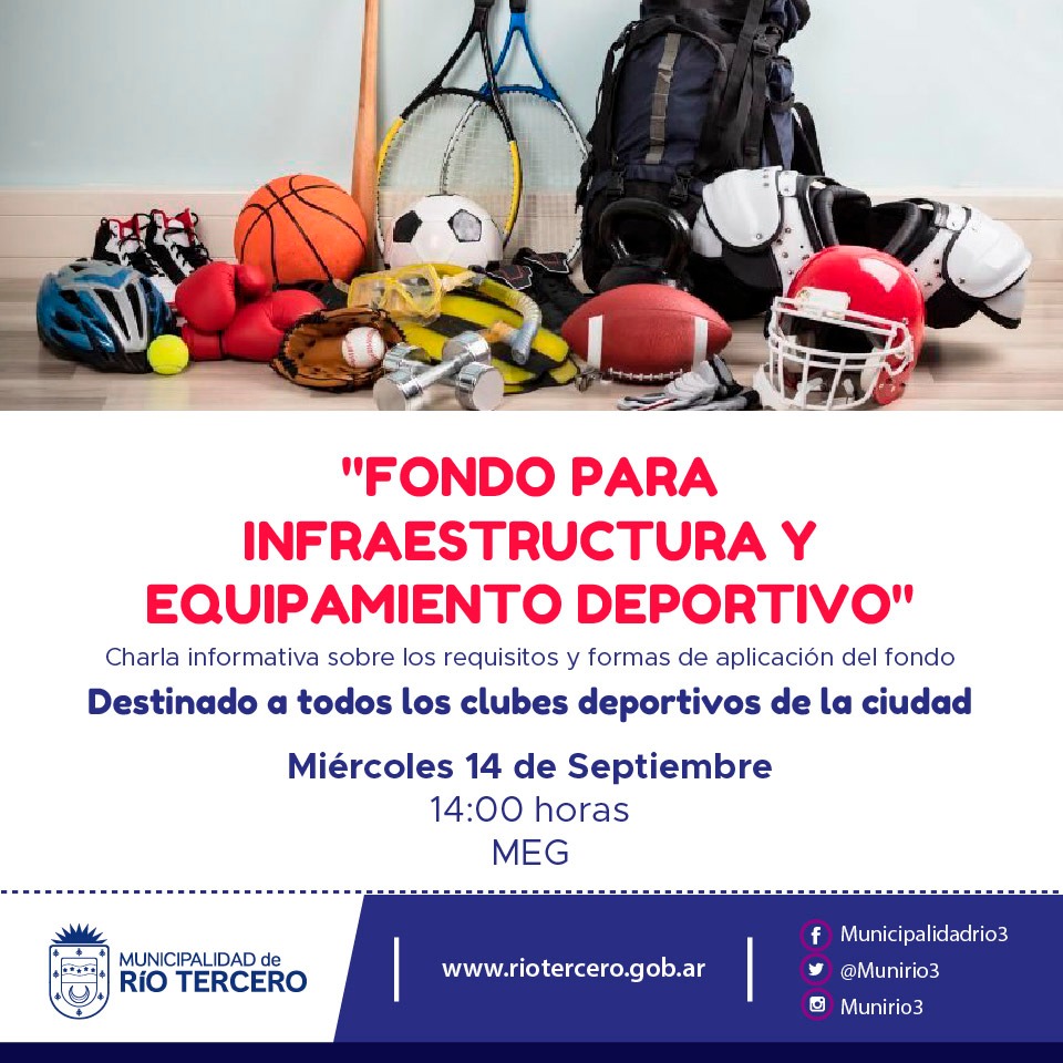 CONVOCATORIA A CLUBES DE LA CIUDAD 