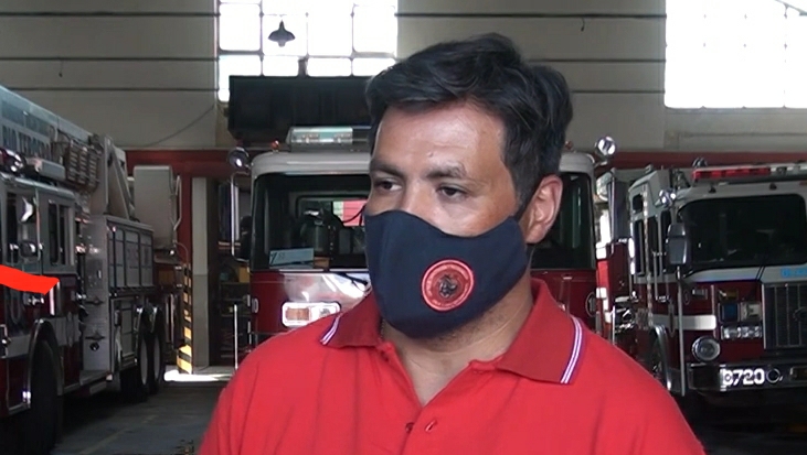 SALIDA DE BOMBEROS. INCENDIO DE VEH&Iacute;CULO