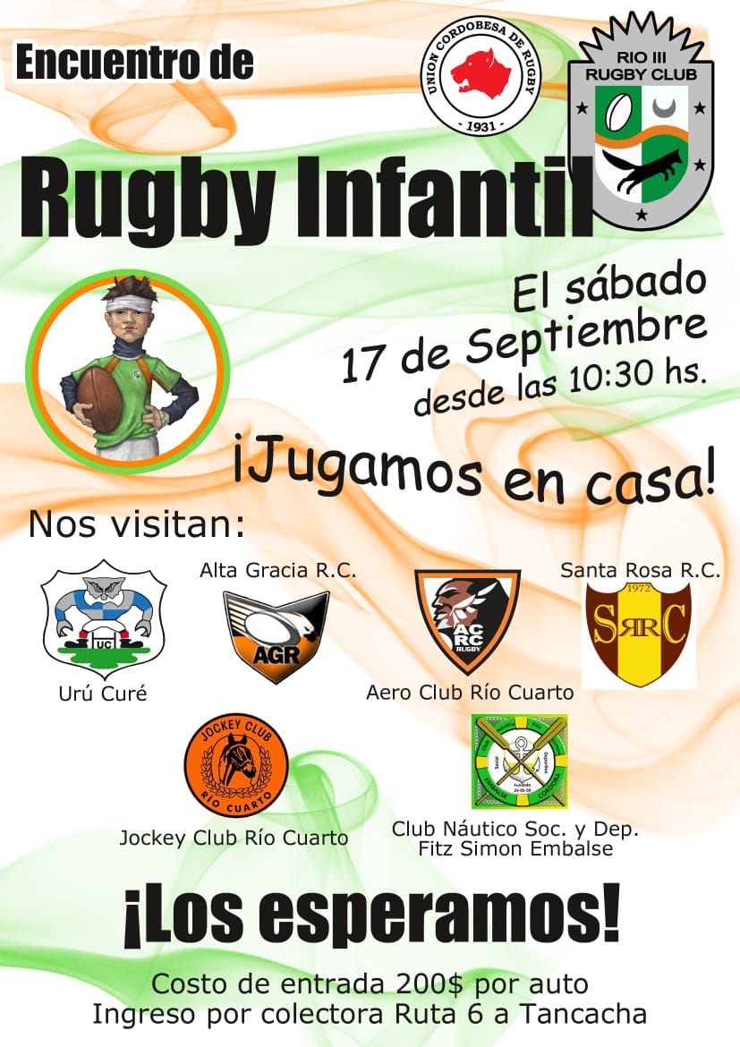 SE REALIZA EL S&Aacute;BADO UN ENCUENTRO DE RUGBY INFANTIL