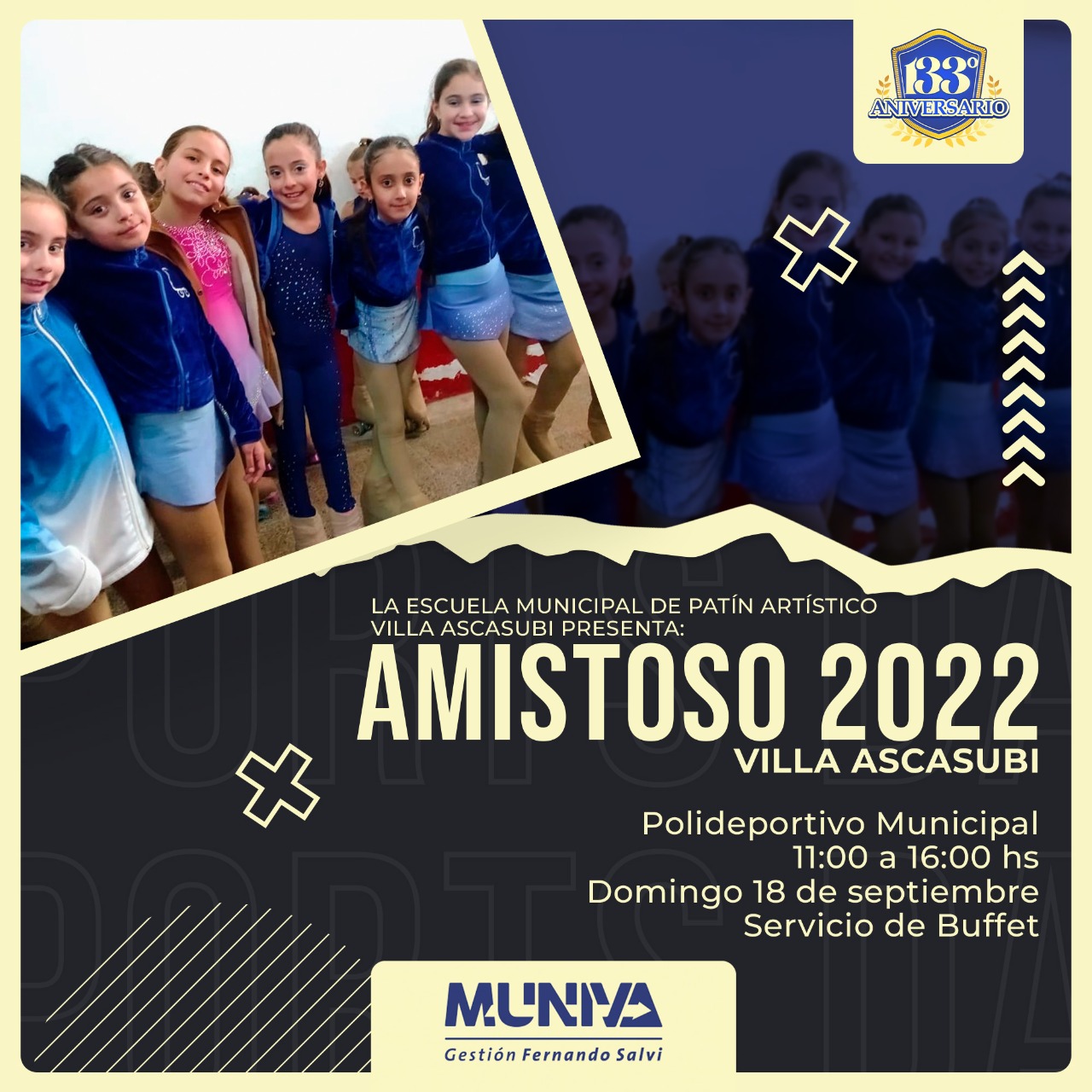 TORNEO AMISTOSO DE PAT&Iacute;N ART&Iacute;STICO EN EL POLIDEPORTIVO DE LA VILLA