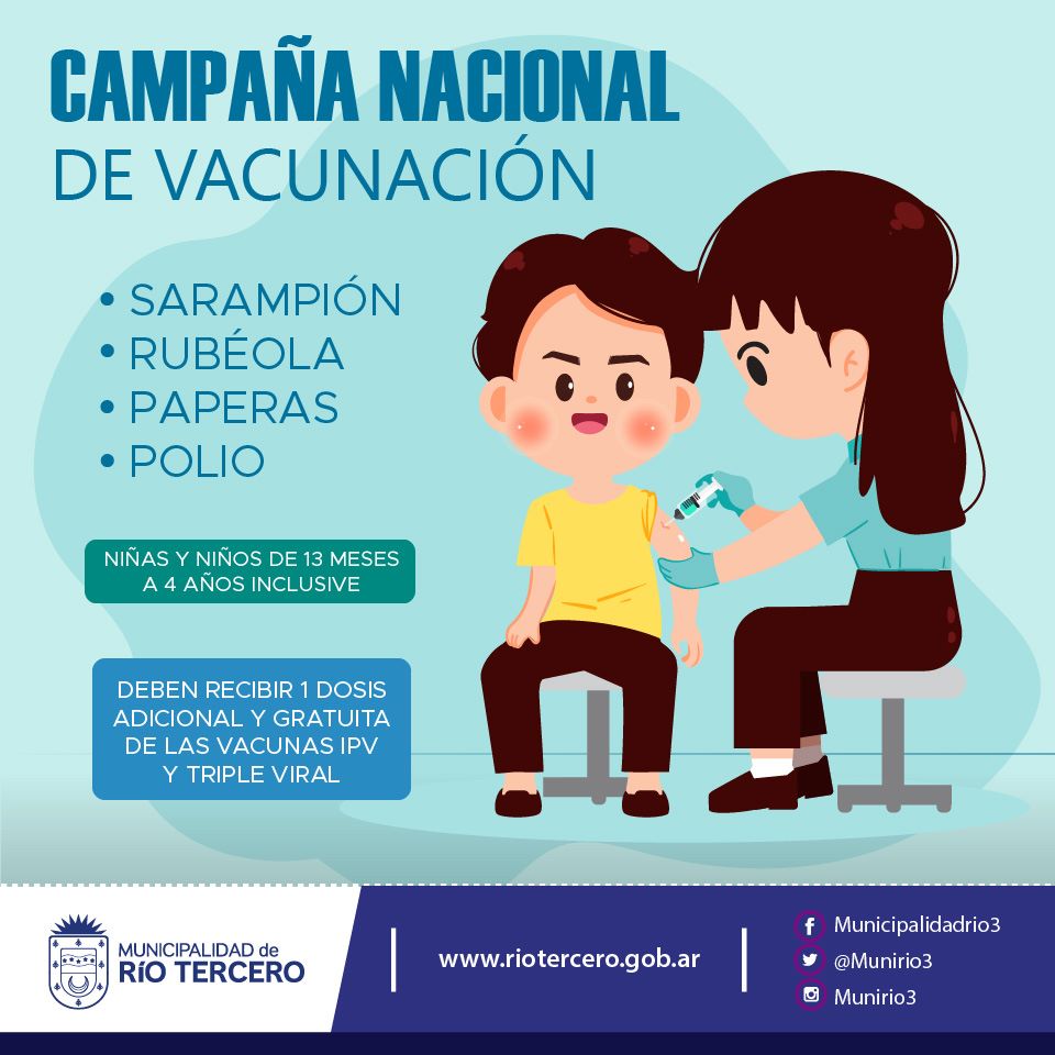 COMIENZA UNA NUEVA CAMPA&Ntilde;A NACIONAL DE VACUNAC&Oacute;N