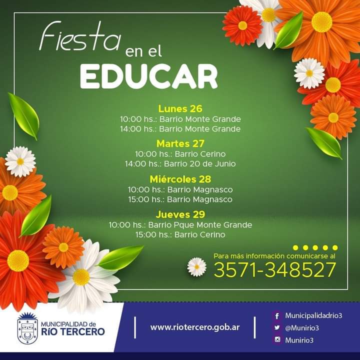FESTEJAMOS EL D&Iacute;A DE LA PRIMAVERA Y DEL ESTUDIANTE