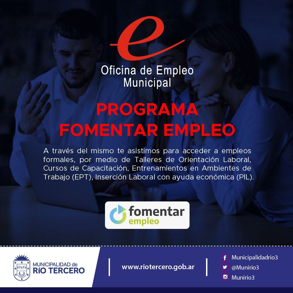 PROGRAMA FOMENTAR EMPLEO