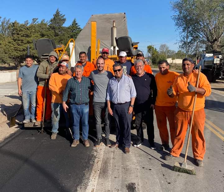 FINALIZ&Oacute; LA OBRA DE ASFALTO DE LA RUTA PROVINCIAL S 372 QUE UNE CORRALITO CON LA RUTA 36