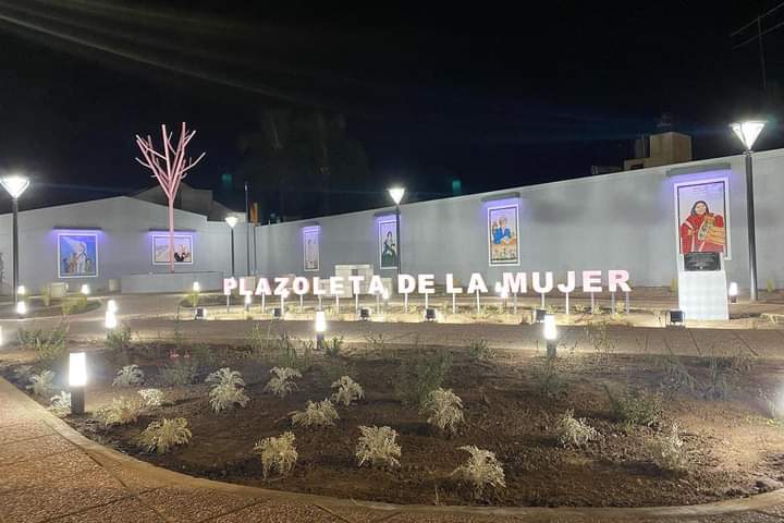 CORRALITO INAUGUR&Oacute; LA NUEVA PLAZOLETA DE LA MUJER