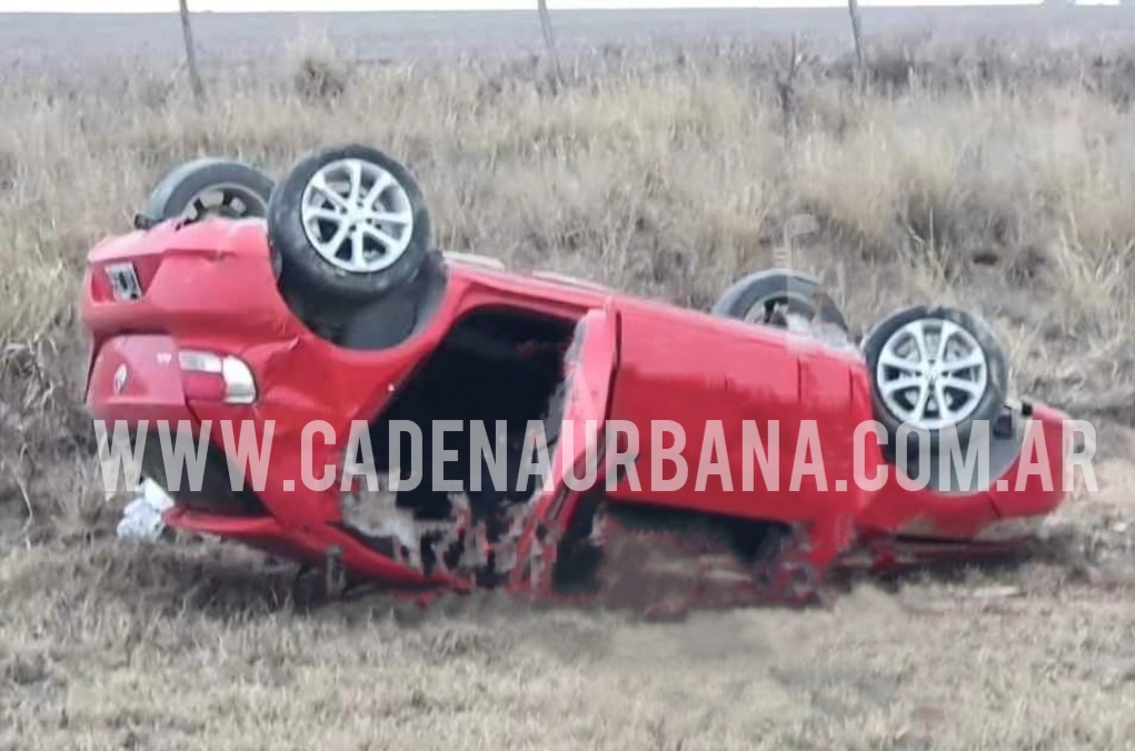 VUELCO DE VEH&Iacute;CULO CON 4 OCUPANTES DE SAN AGUST&Iacute;N 