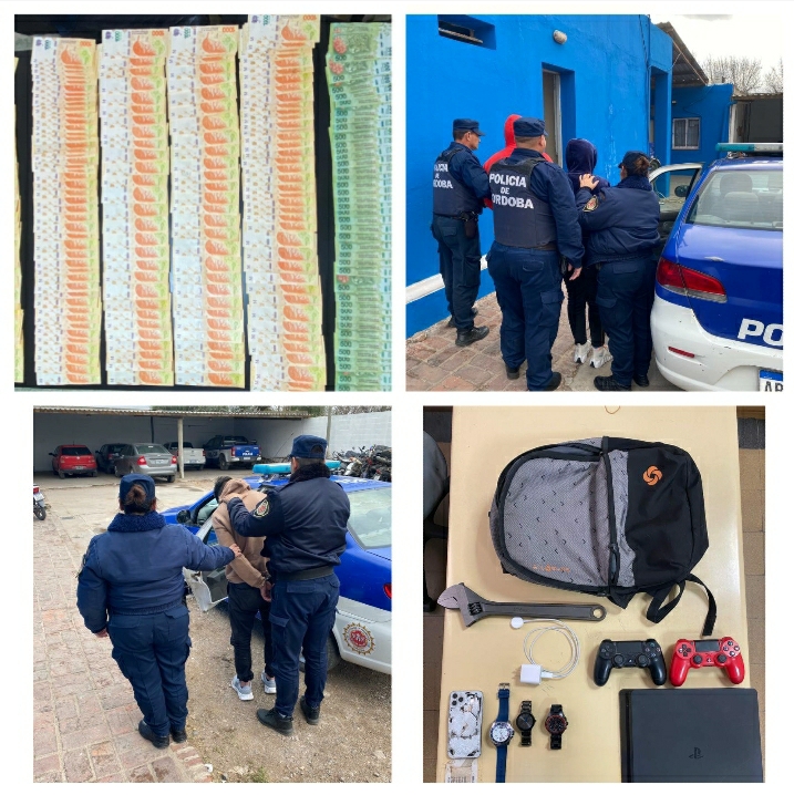 PARTE POLICIAL: DETIENEN A TRES PERSONAS POR ROBO EN LA LOCALIDAD DE HERNANDO 