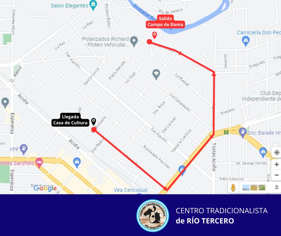 EL CENTRO TRADICIONALISTA REALIZAR&Aacute; UN DESFILE GAUCHO POR EL ANIVERSARIO DE LA CIUDAD 