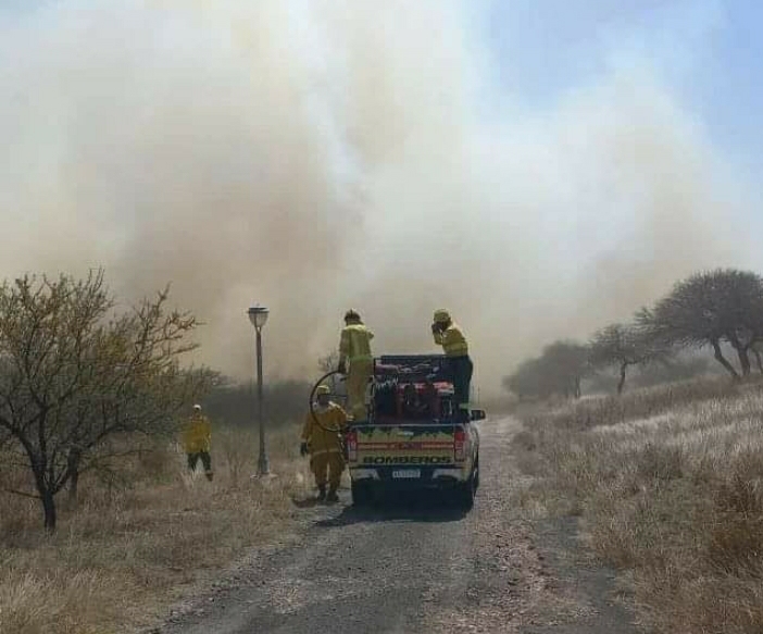 ABEL DOM&Iacute;NGUEZ: EN ESTOS MOMENTOS EL INCENDIO CAMINO A ALMAFUERTE ESTA CONTROLADO