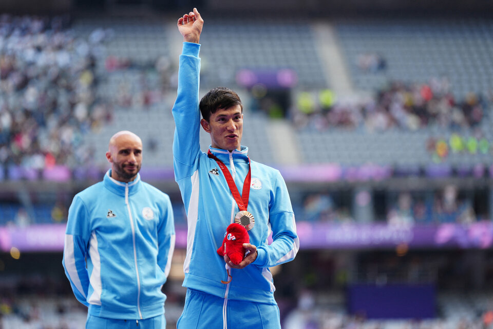 Fernando Vázquez le dio otra medalla a Argentina en los Paralímpicos