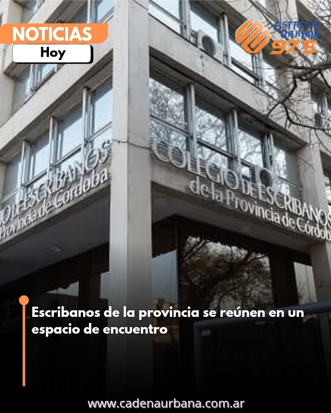 Escribanos de la provincia se reúnen en un espacio de encuentro