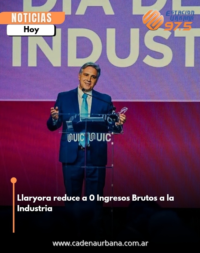 Llaryora reduce a 0 Ingresos Brutos a la Industria