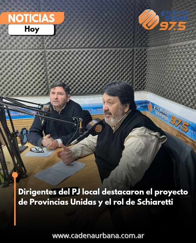 Dirigentes del PJ local destacaron el proyecto de Provincias Unidas y el rol de Schiaretti
