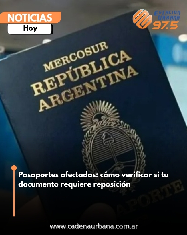 Pasaportes afectados: cómo verificar si tu documento requiere reposición