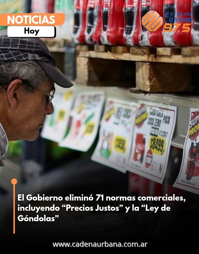 El Gobierno eliminó 71 normas comerciales, incluyendo Precios Justos y la Ley de Góndolas