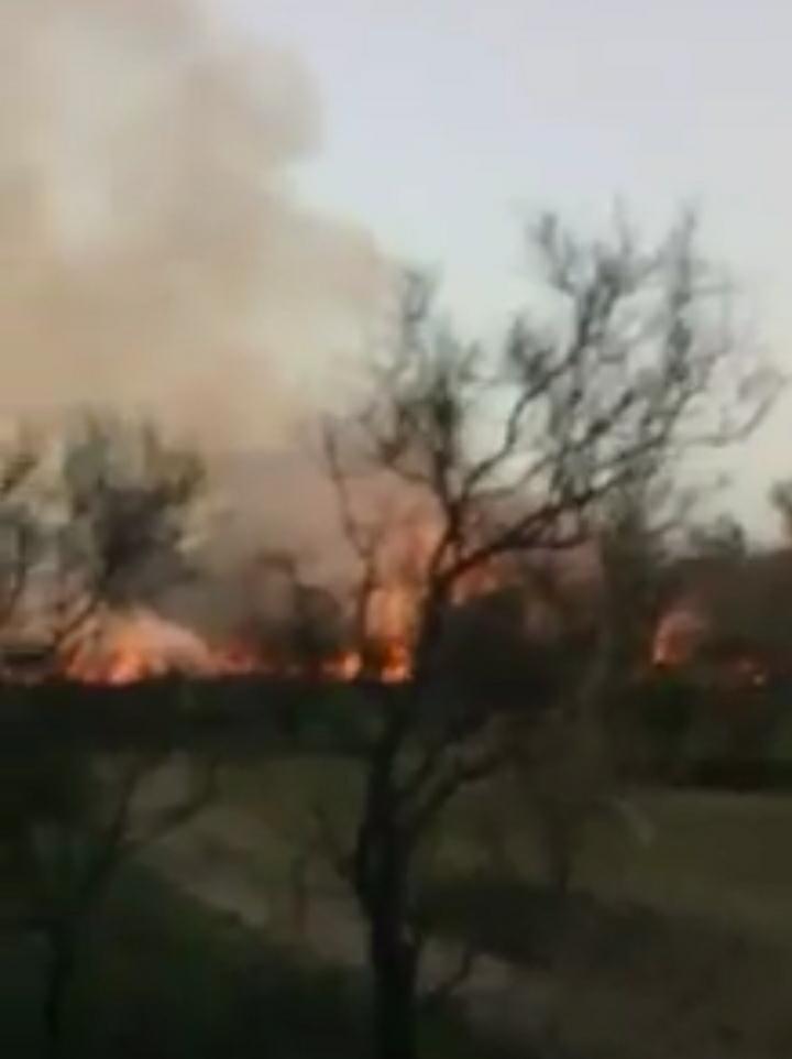 Abel Dom&iacute;nguez (Jefe de Bomberos):&ldquo;Hay un principio de incendio en unos de los predio fabriles estar&iacute;a controlado en estos momentos no indicar&iacute;a mayores riesgos"