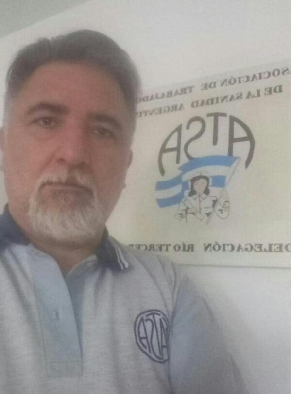 Sergio Cabrera (Secretario de ATSA): "no pueden encerrar a los trabajadores por 14 d&iacute;as porque est&aacute;n violando los derechos humanos de una persona&rdquo;