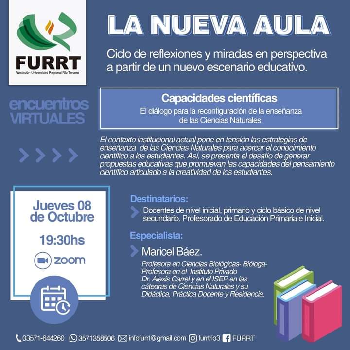Marcel B&aacute;ez  (FURRT) "Capacidades Cient&iacute;ficas".