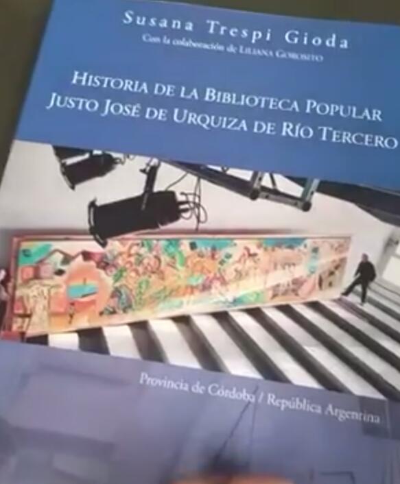 Susana Trespi presenta el Libro &ldquo;Historia de la Biblioteca Justo Jos&eacute; de Urquiza&rdquo;