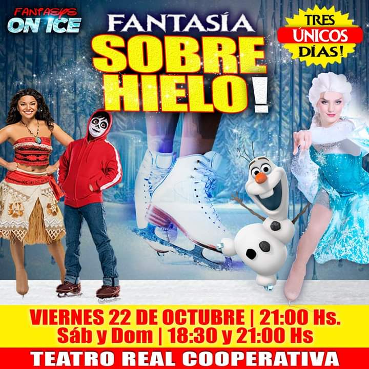 PRIMERA VEZ EN R&Iacute;O TERCERO FANTAS&Iacute;A SOBRE HIELO 