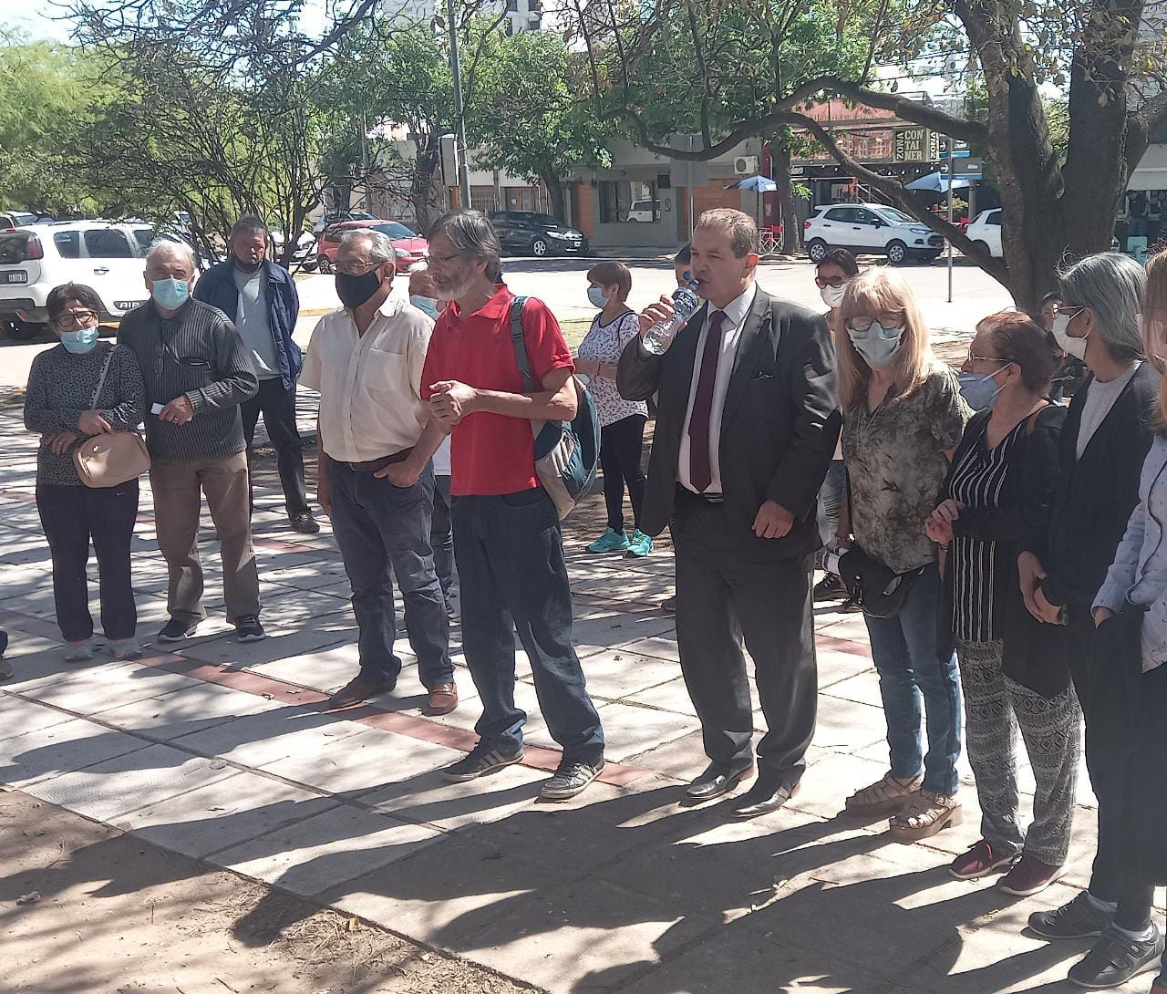 MARIO PONCE: EL ACAMPE GENER&Oacute; LA REACCI&Oacute;N DEL GOBIERNO NACIONAL