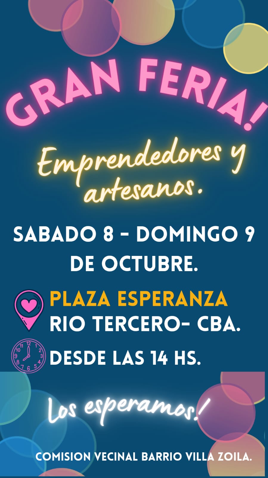 FERIA DE ARTESANOS Y EMPRENDEDORES EN PLAZA ESPERANZA