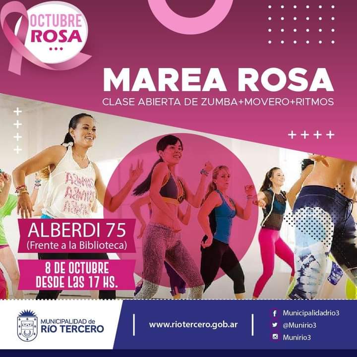 ESTE S&Aacute;BADO LA CALLE ALBERDI SE VISTE DE ROSA Y SE PRODUCE UNA MAREA