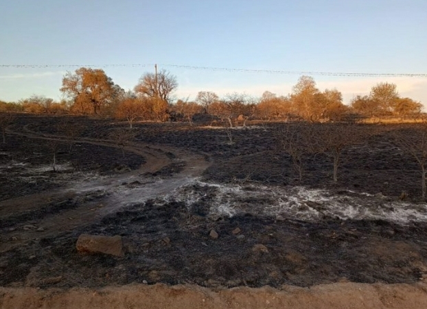 UN JOVEN MUERTO EN UN INCENDIO CERCA DE YACANTO DE CALAMUCHITA