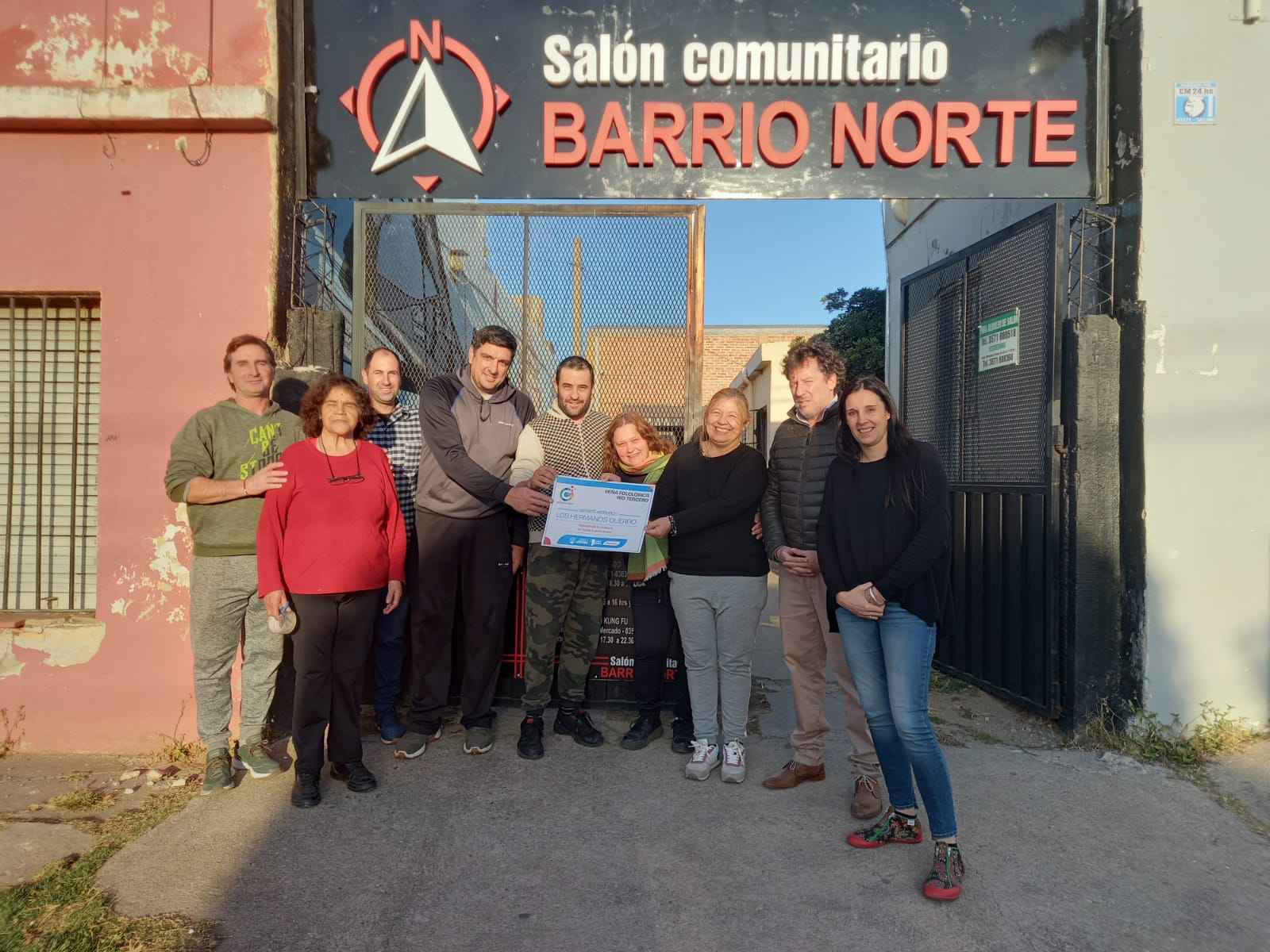 LA COMISI&Oacute;N VECINAL DE BARRIO NORTE CUMPLI&Oacute; UN A&Ntilde;O