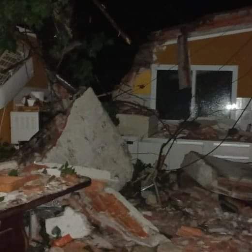 LOS FUERTES VIENTOS PROVOCARON DA&Ntilde;OS EN LAS LOCALIDADES DE LA REGI&Oacute;N