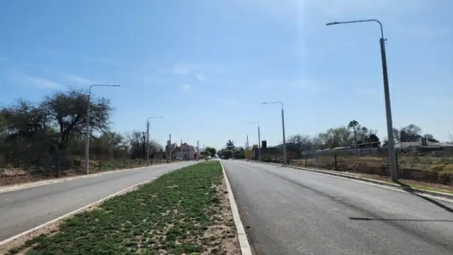 VILLA ASCASUBI: AVANZA LA OBRA DE LA AVENIDA JUAN BAUTISTA BUSTOS